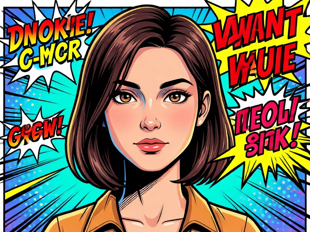 Gallery of different 3D comic portrait styles