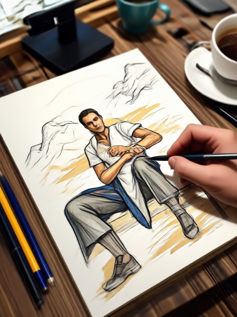 Watercolor Sketch Effect