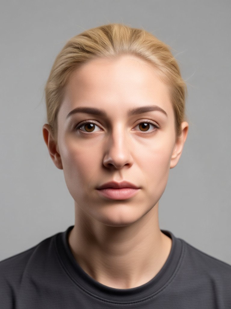 Photo with mustache removed for smooth skin