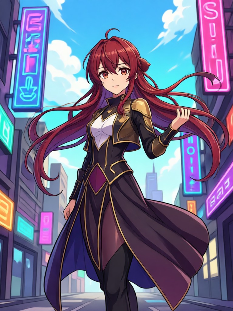 Estética anime de cuento de hadas caprichosa