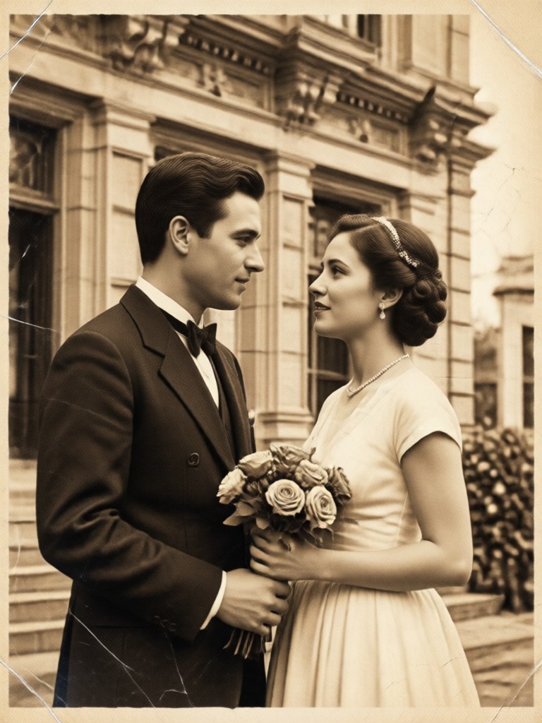 1920s Great Gatsby style vintage couple video