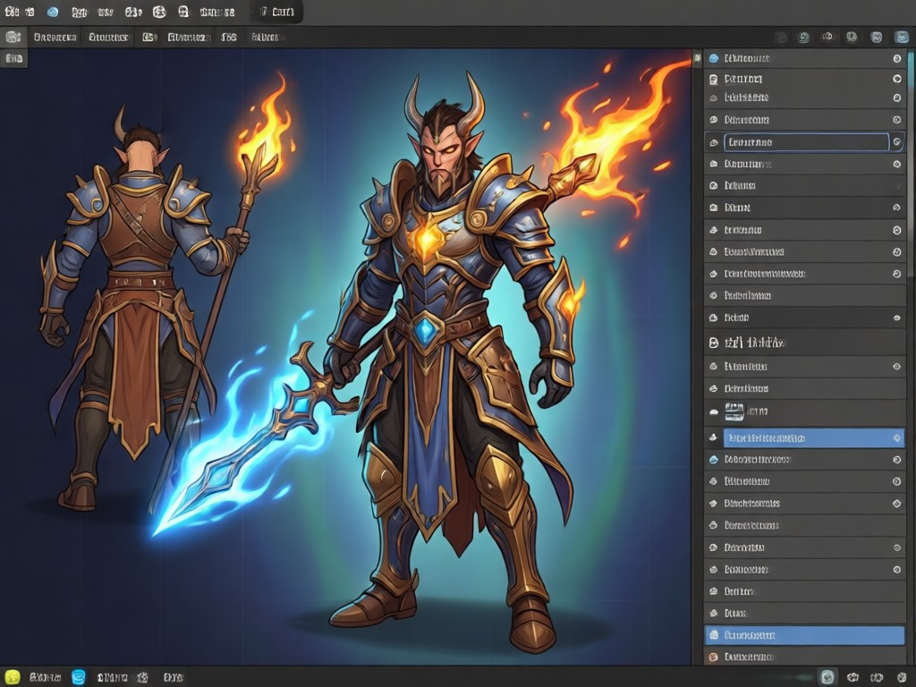 AI 생성 D&D 몬스터 및 NPC 컨셉 아트 갤러리