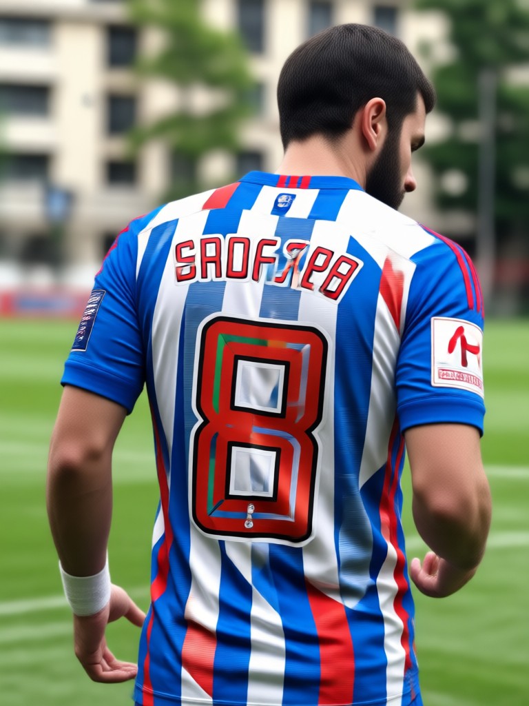 Spain jersey with custom name and number