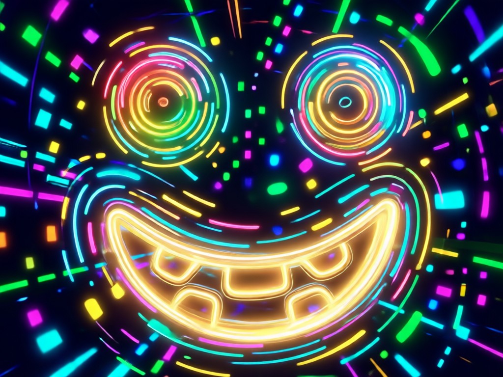 Simple three-step interface of the AI Smile Filter app