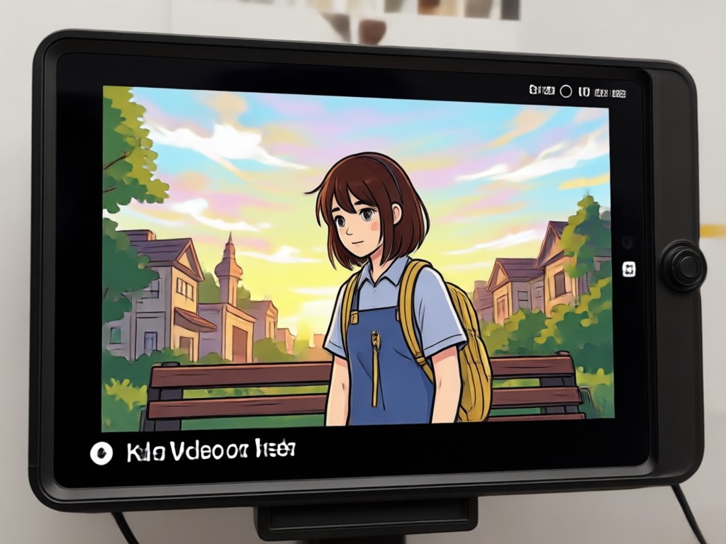 AI transforming a single photo into a park kiss video
