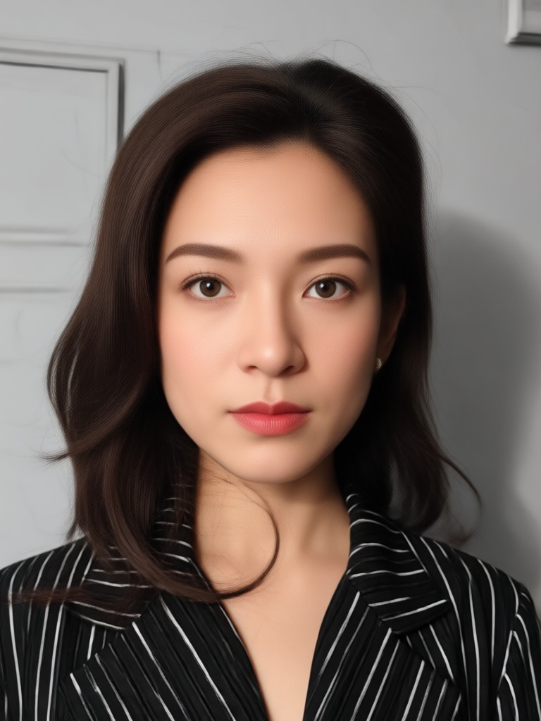 AI colorization before and after example