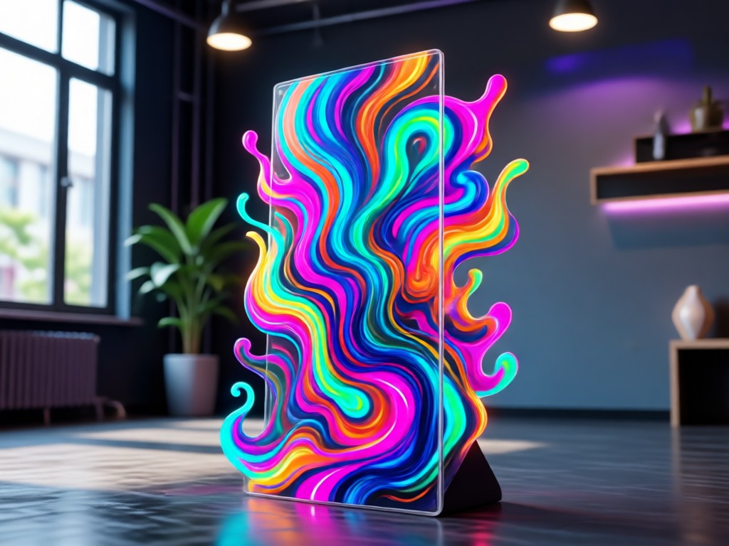 AI anime character standee generation