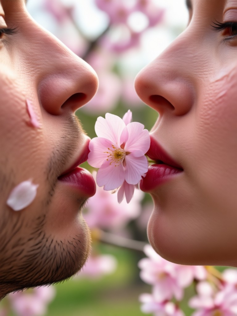 Viral TikTok style cherry blossom trend