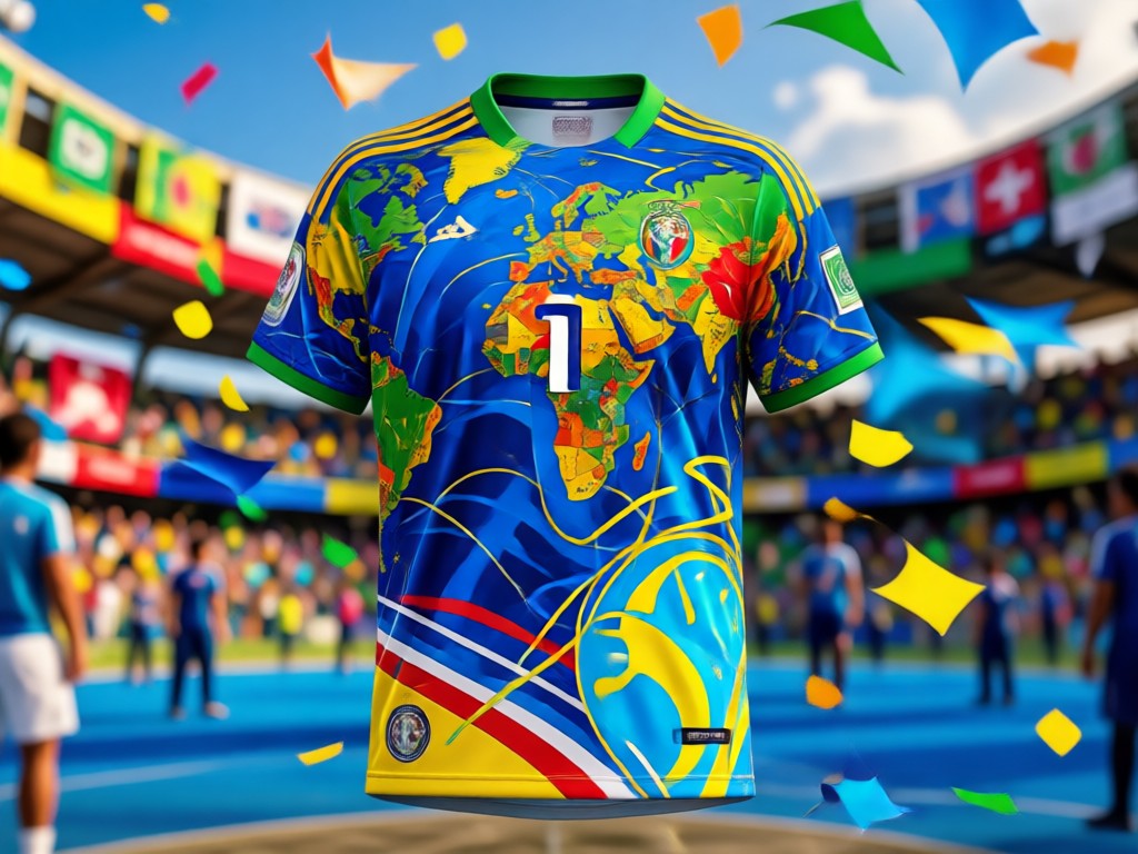 Realistic AI jersey swap showing fabric detail