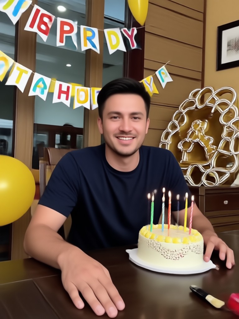 아빠를 위한 가족 몽타주 생일 영상