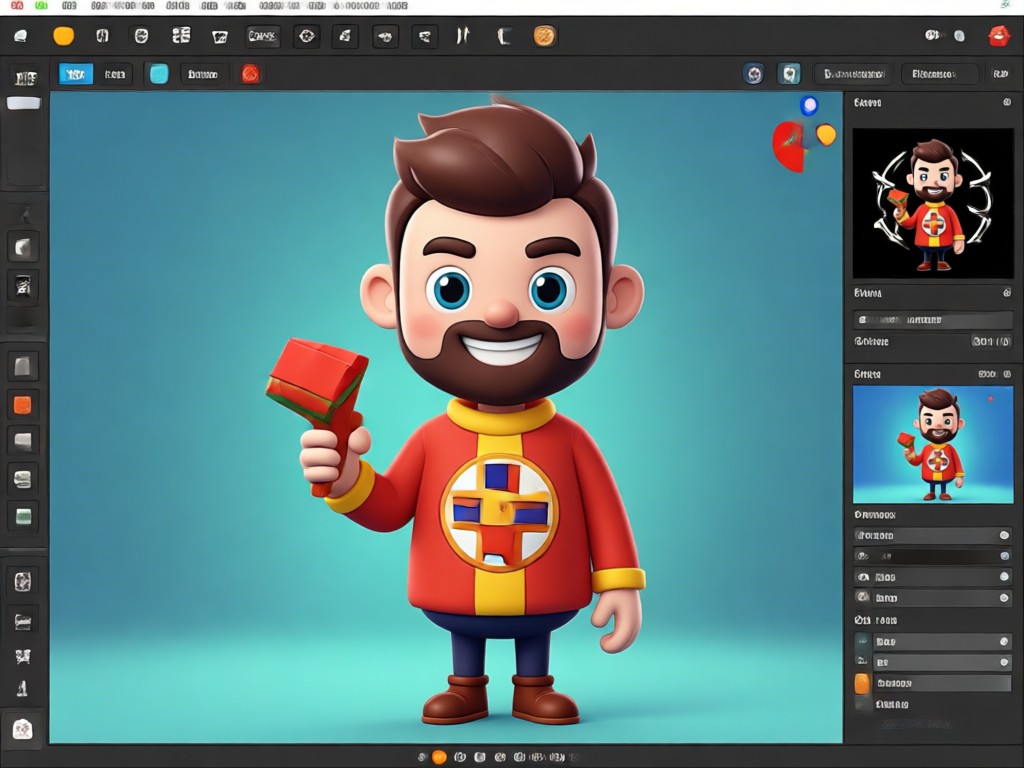 photo to 3d cartoon avatar conversion