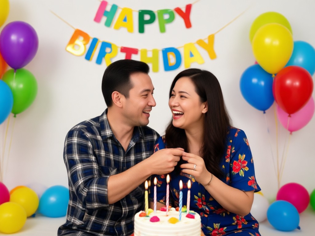 휴대폰에서 생일 영상 다운로드 및 공유