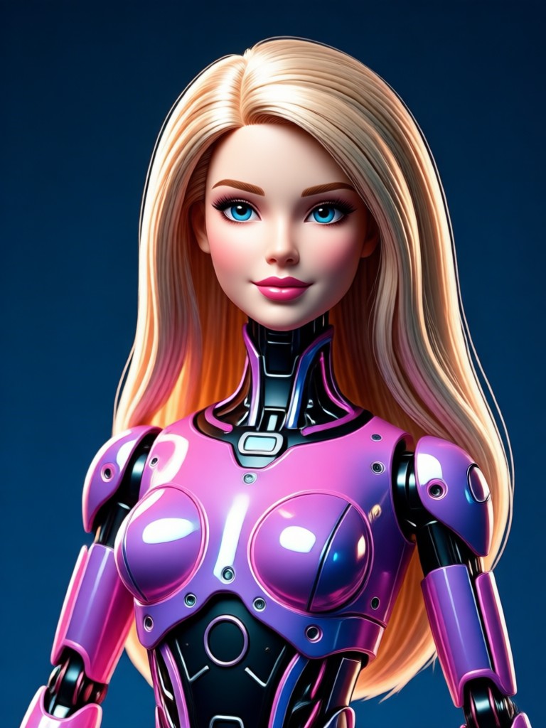 Man transformed into surfer Ken with AI Barbie Generator