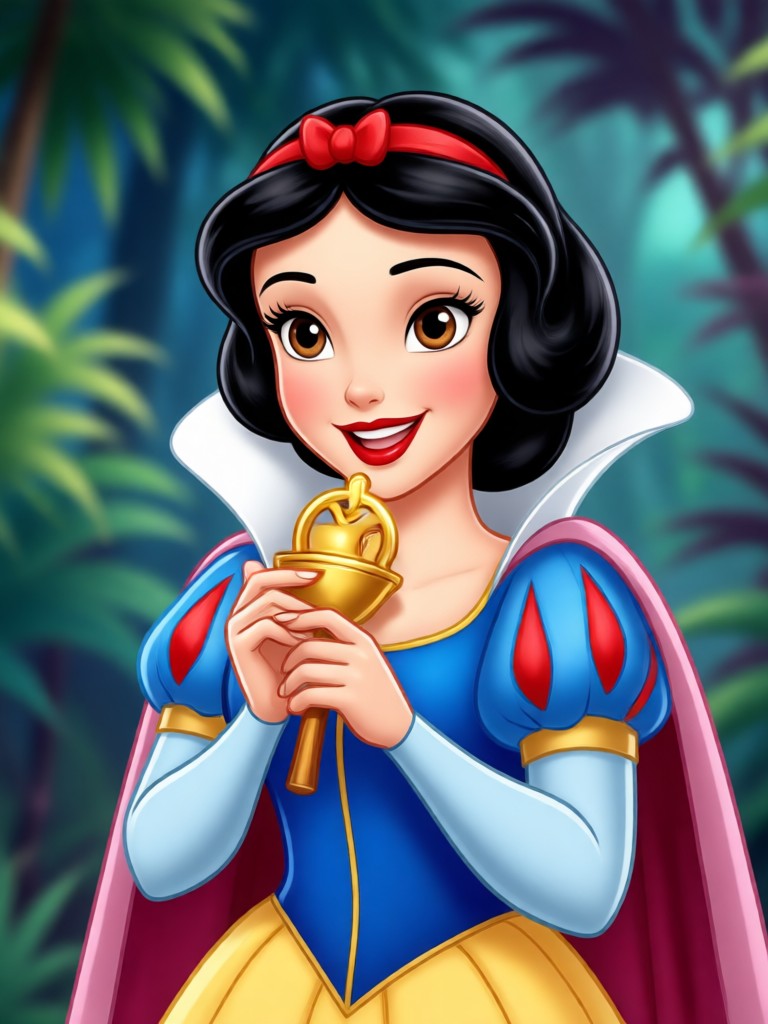 KI Disney-Prinzessin Merida mutige Verwandlung