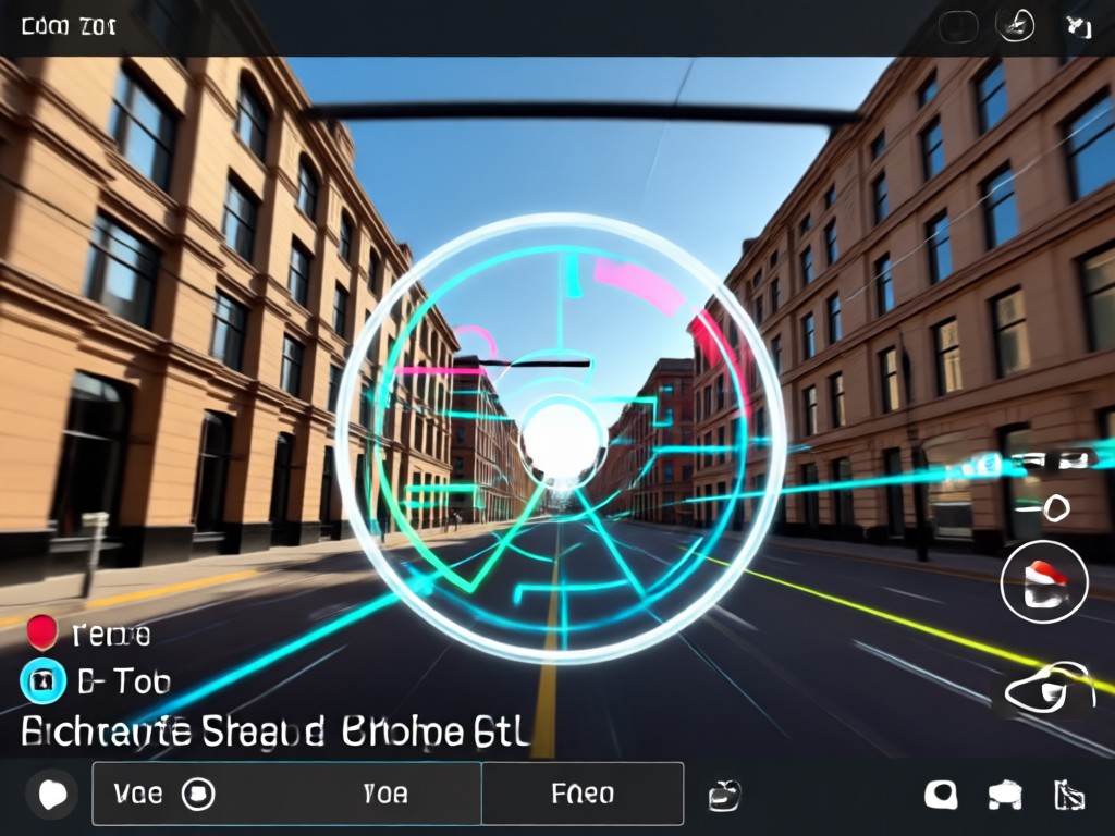 Video zoom effect templates