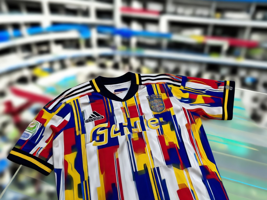 Fan celebrating with custom digital jersey