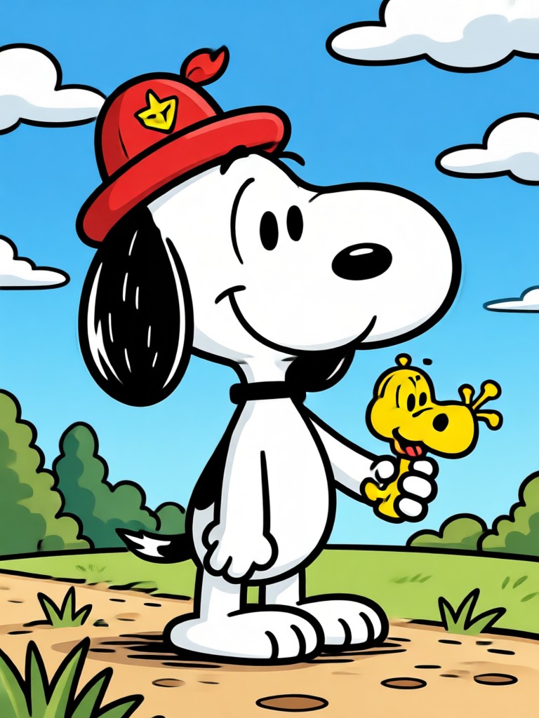 group photo AI snoopy filter family transformation