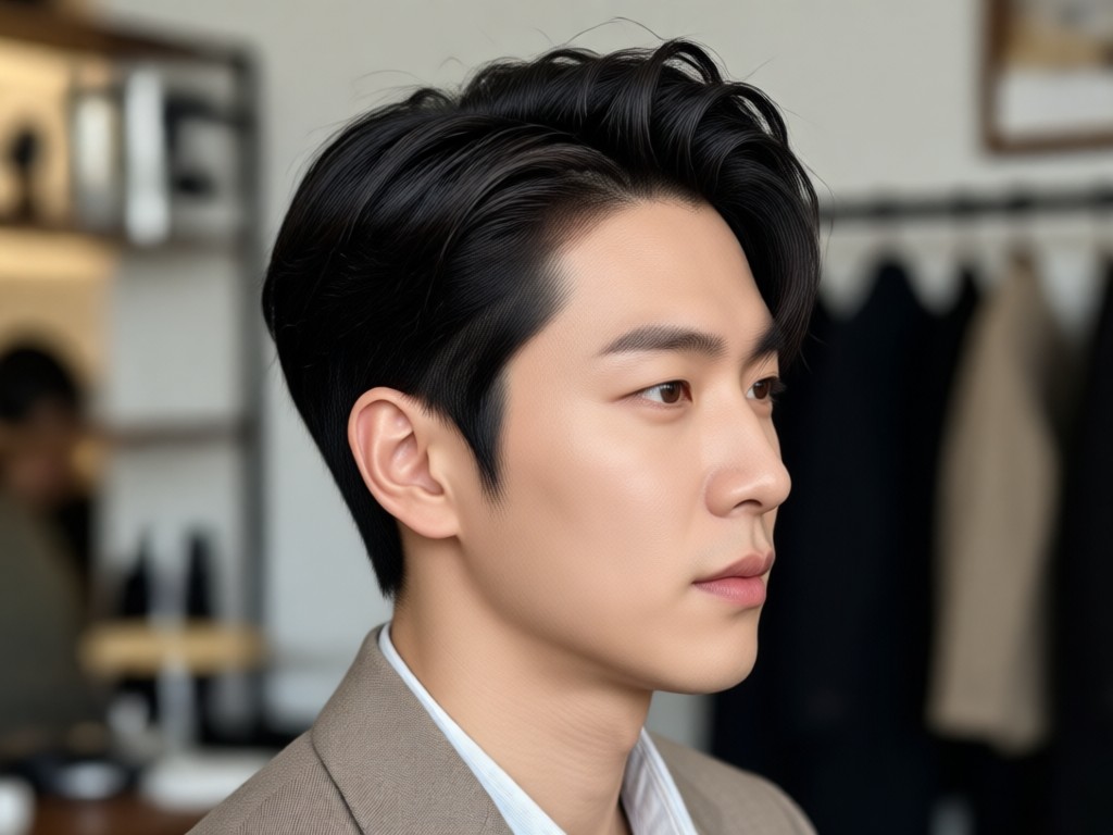 Korean male hairstyle catalog