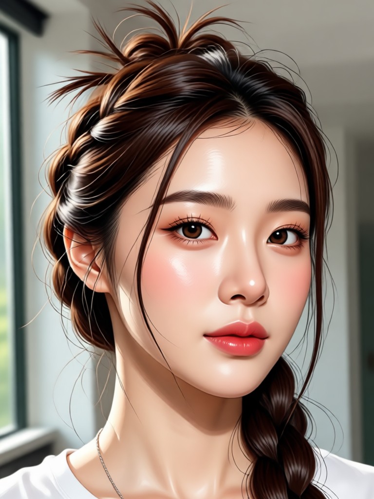 Korean two block cut AI virtual try on