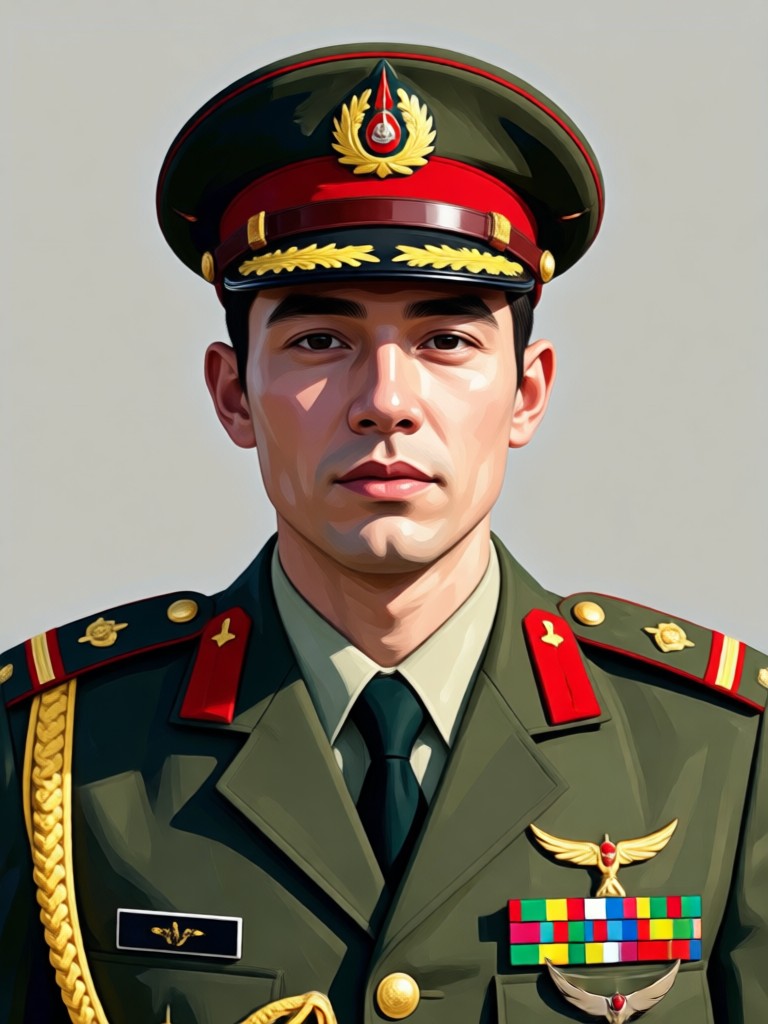 HeyO app indian army uniform editor screenshot