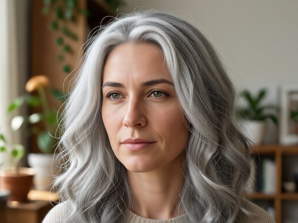 Various styles for AI Grey Hair Generator