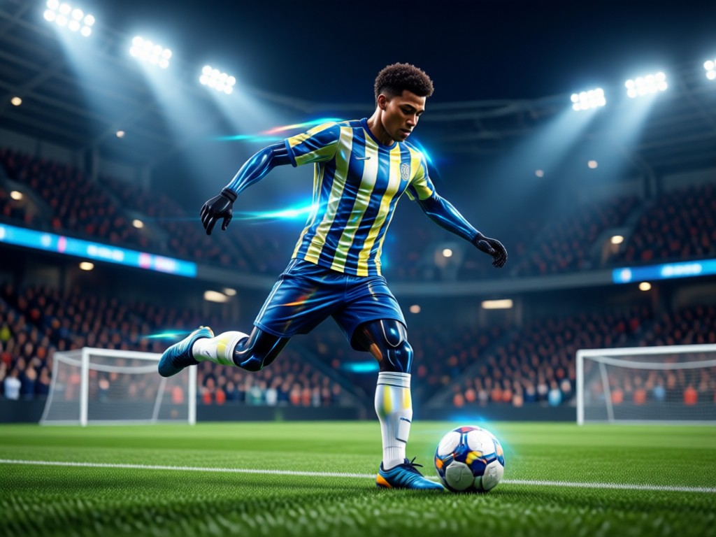 AI generated football team photo
