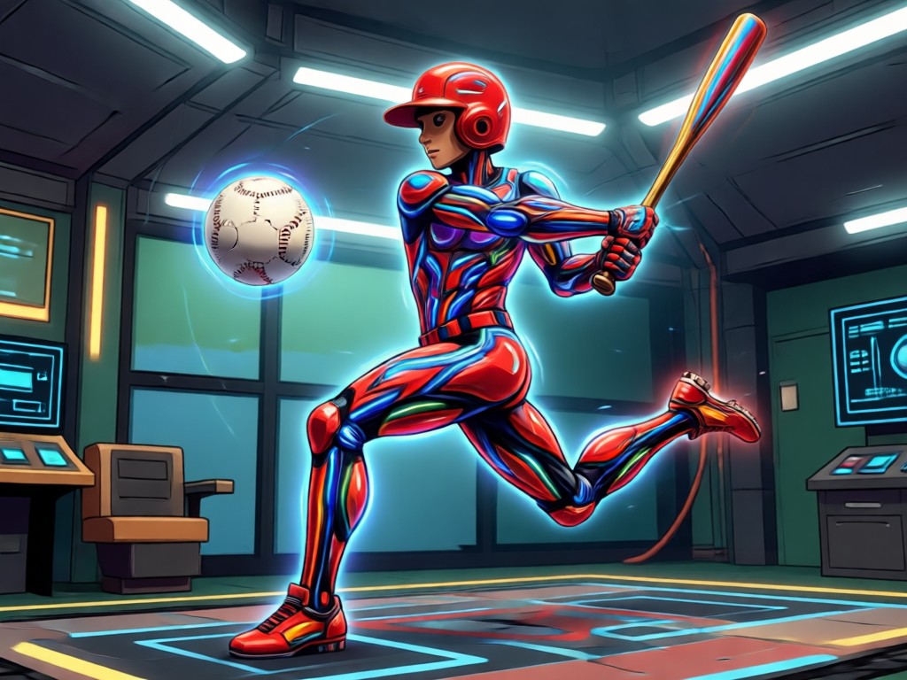 AI generated baseball lineup cards