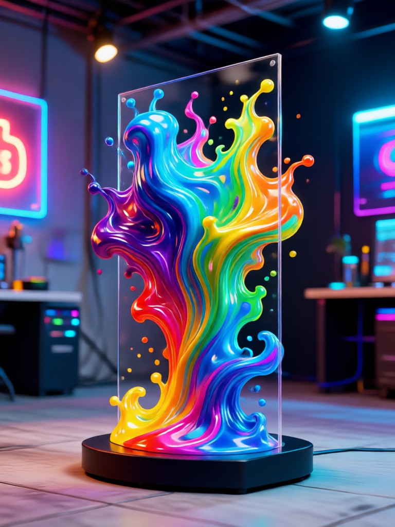 AI acrylic standee maker app preview