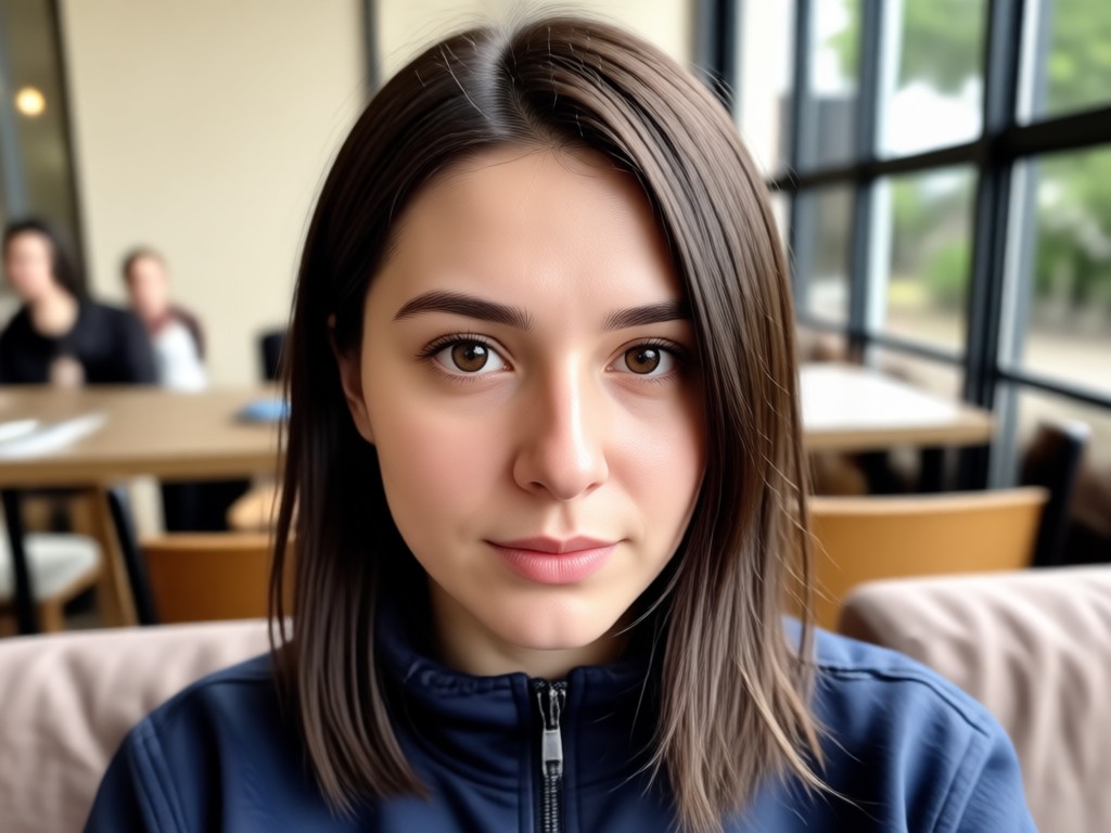 Hyper-realistic AI portrait avatar example