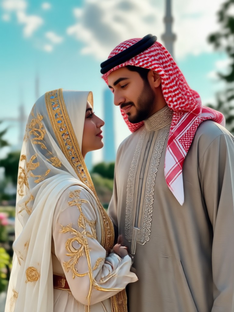 Arabic Traditional Couple Photo Generator showcase by beyo