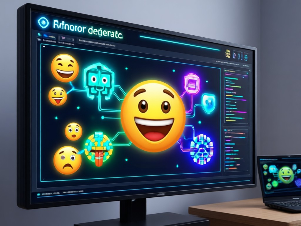 High definition expressive AI emoji