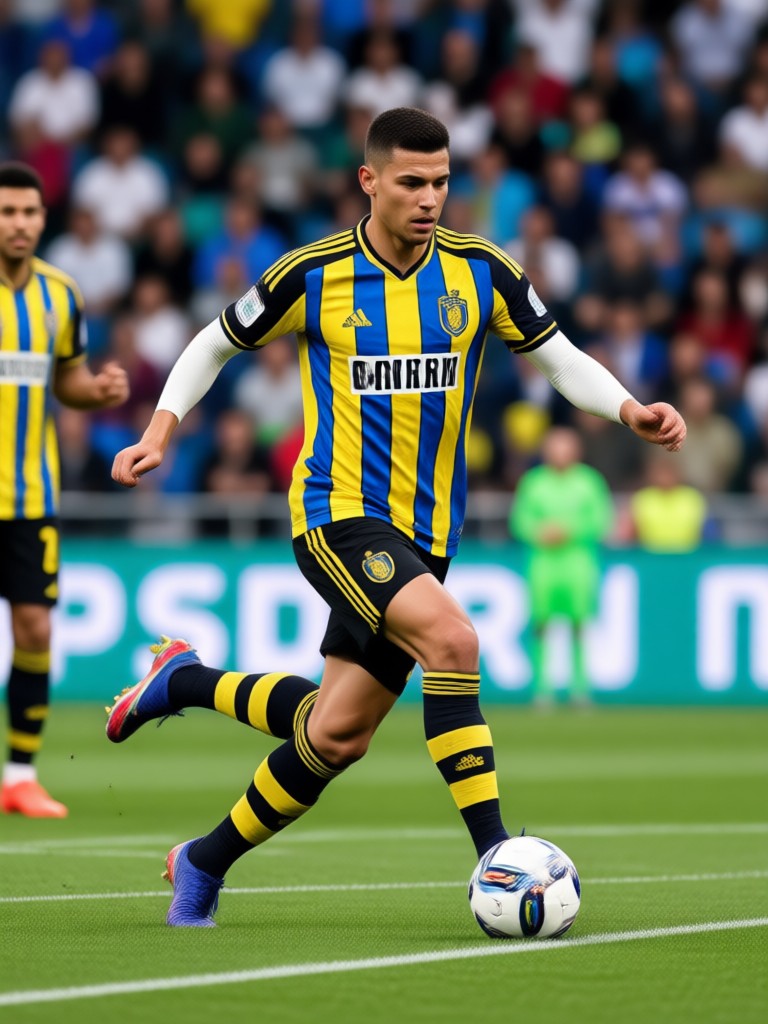 Fußballspielerin FIFA-Stil Avatar