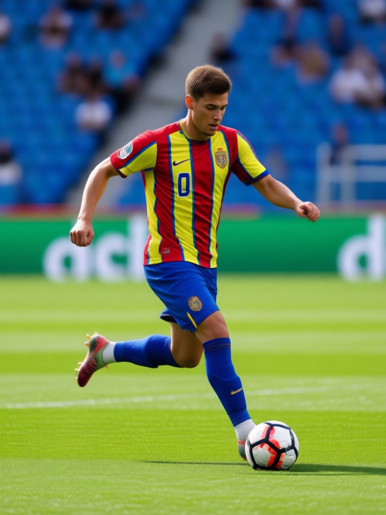FIFA avatar wearing classic club kit