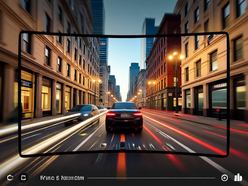 AI scene expansion for video zoom