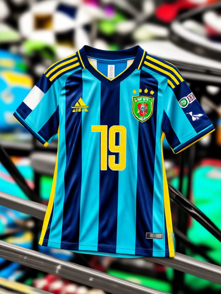 Argentina World Cup jersey on portrait