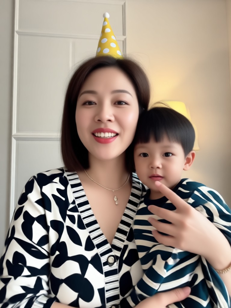 Birthday celebration video with party clips