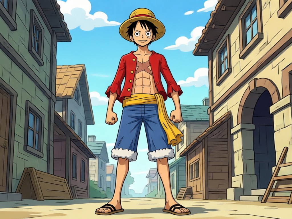 One Piece style character matching Oda's art