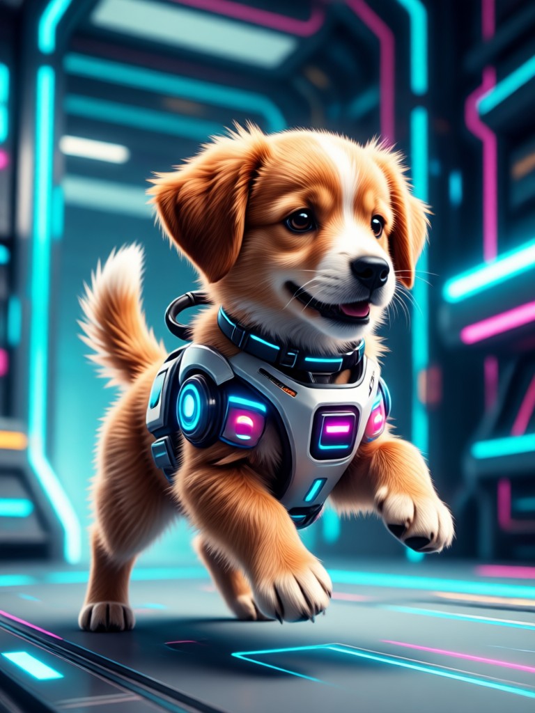 Person as a beagle puppy