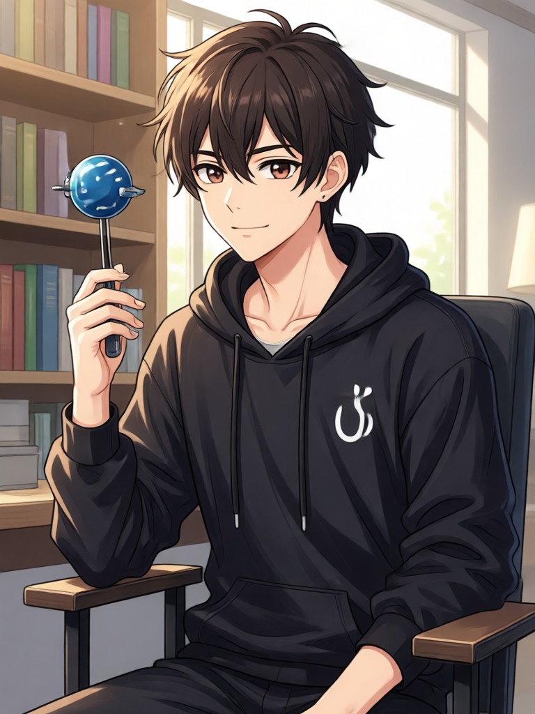 Anime guy character creator showcasing various AI-generated styles
