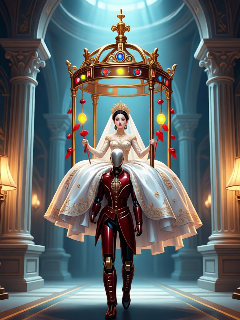 AI bridal carry video example