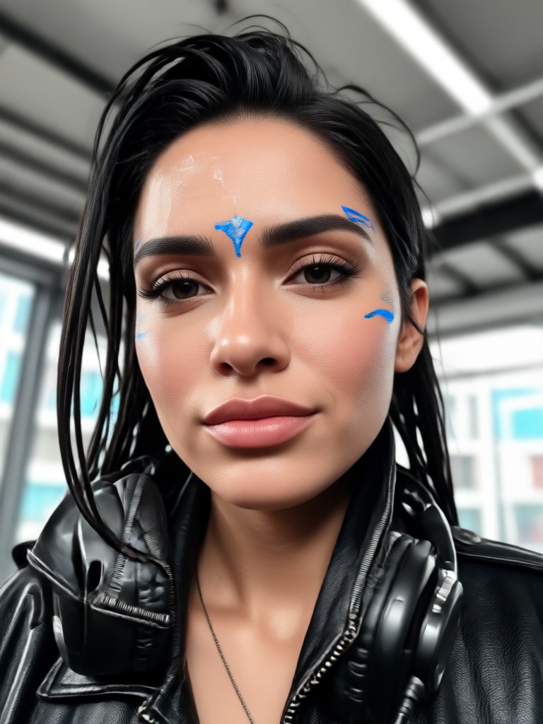 Arte con IA que muestra la diversa belleza latina