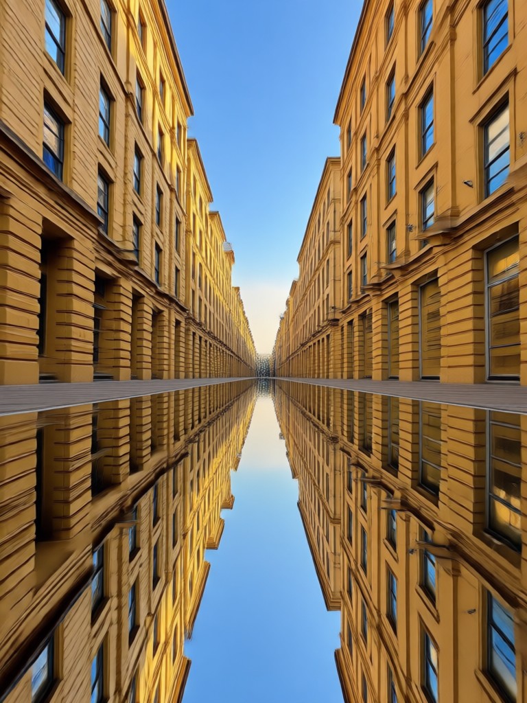 create mirror image product photography