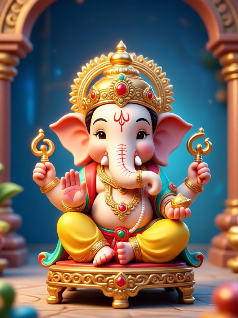 Mobile App zur Ganpati-KI-Video-Erstellung