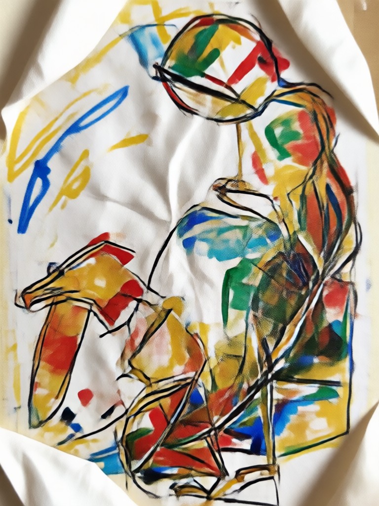 Modelo de moda con un efecto de rasgado de papel de alto contraste