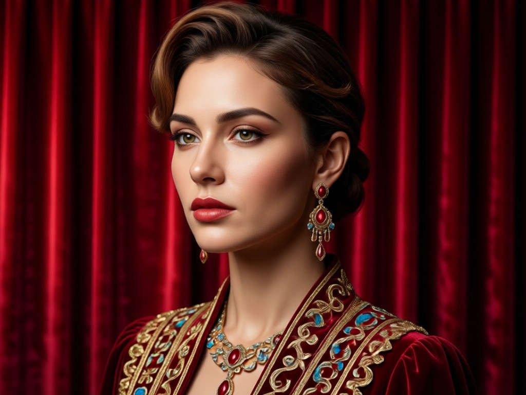 Different AI portrait style options