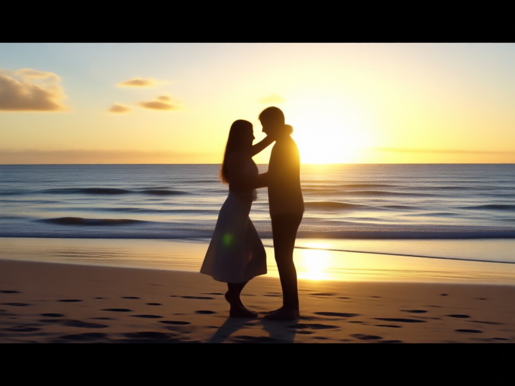 Hasilkan Beach Couple Dance Video Generator dengan sekali ketuk