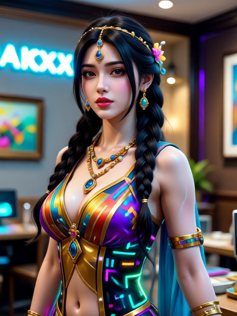 Captura de pantalla de la app usgen para Tamil AI XXX