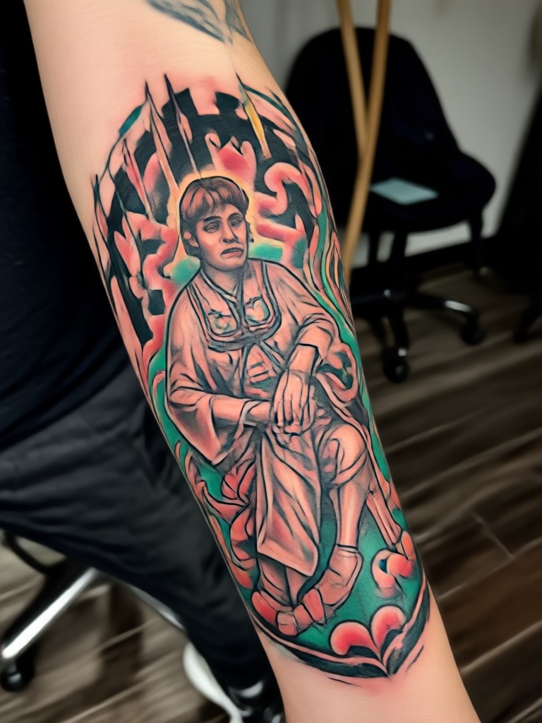 Fine line minimalist tattoo preview