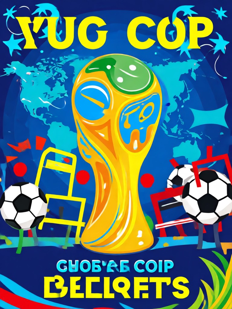 Spain fan poster with tiki taka style graphic overlay