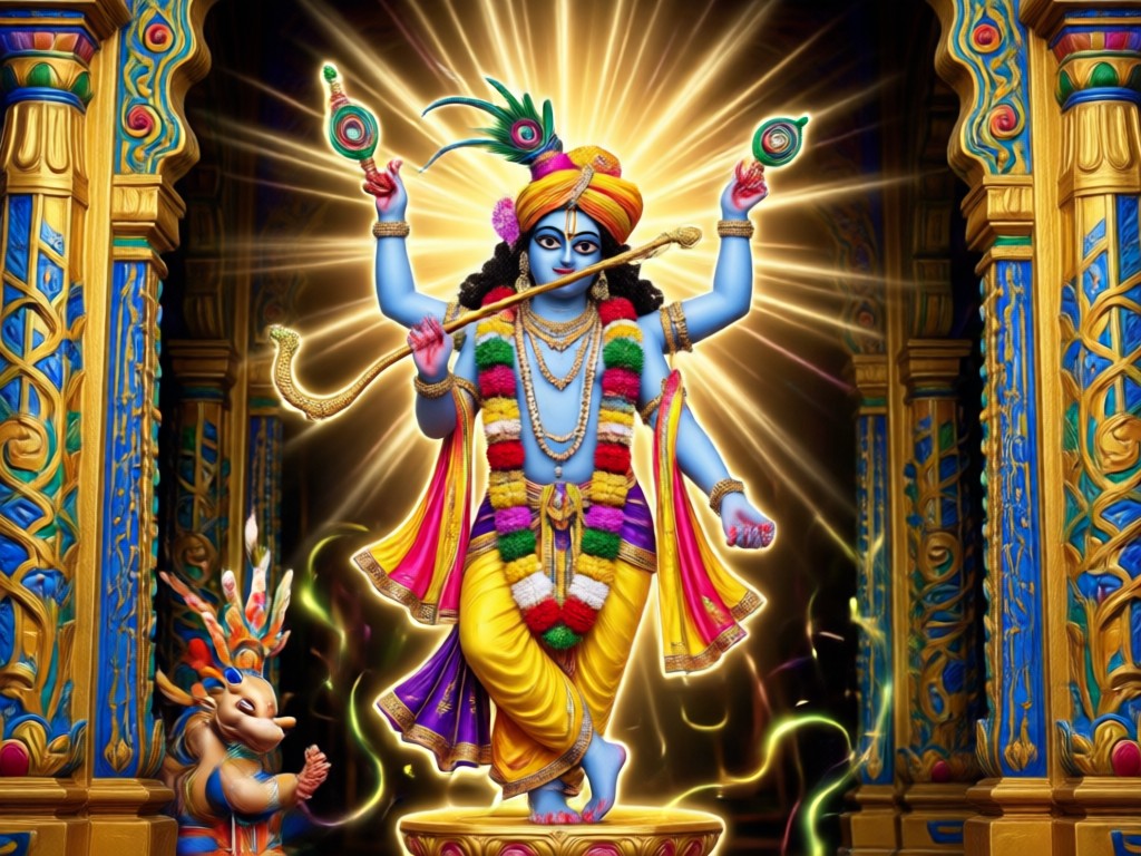 Pelestarian wajah dalam transformasi Krishna